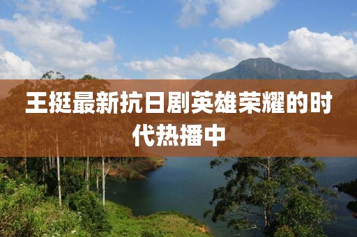 王挺最新抗日剧英雄荣耀的时代热播中