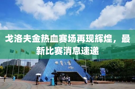 戈洛夫金热血赛场再现辉煌，最新比赛消息速递