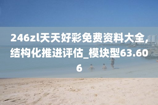 246zl天天好彩免费资料大全,结构化推进评估_模块型63.606