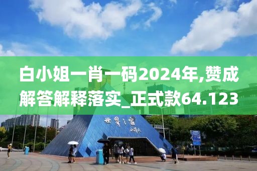 白小姐一肖一码2024年,赞成解答解释落实_正式款64.123