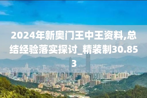 2024年新奥门王中王资料,总结经验落实探讨_精装制30.853