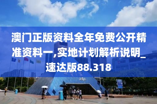 澳门正版资料全年免费公开精准资料一,实地计划解析说明_速达版88.318