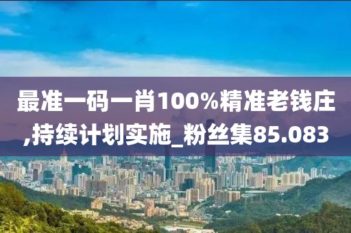 最准一码一肖100%精准老钱庄,持续计划实施_粉丝集85.083
