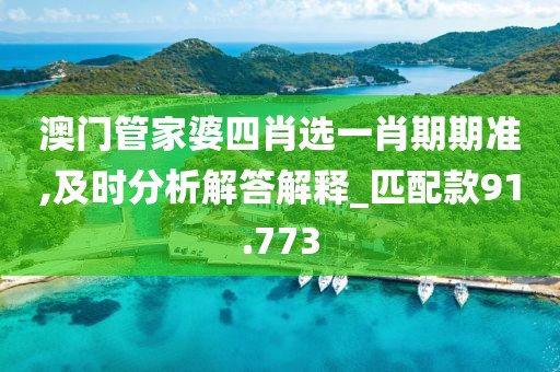 澳门管家婆四肖选一肖期期准,及时分析解答解释_匹配款91.773