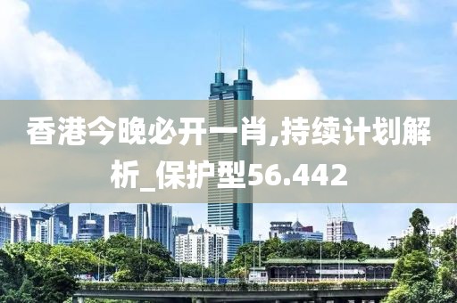 香港今晚必开一肖,持续计划解析_保护型56.442