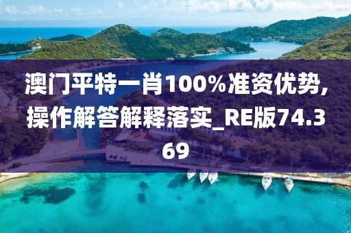 澳门平特一肖100%准资优势,操作解答解释落实_RE版74.369