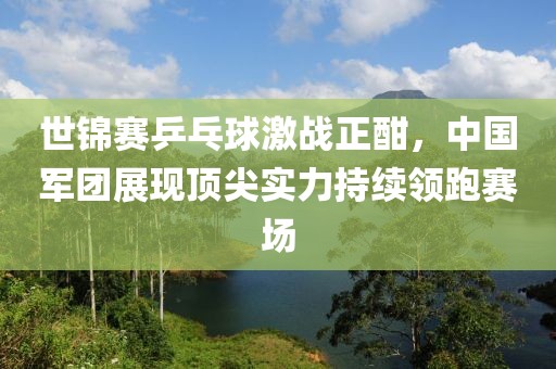 世锦赛乒乓球激战正酣，中国军团展现顶尖实力持续领跑赛场