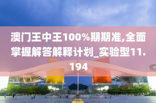 澳门王中王100%期期准,全面掌握解答解释计划_实验型11.194