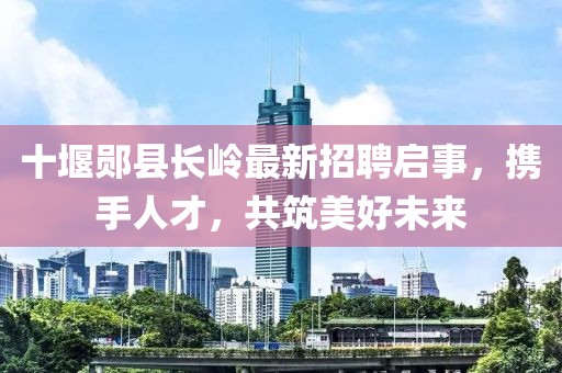 十堰郧县长岭最新招聘启事，携手人才，共筑美好未来