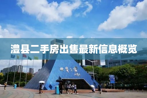 澧县二手房出售最新信息概览