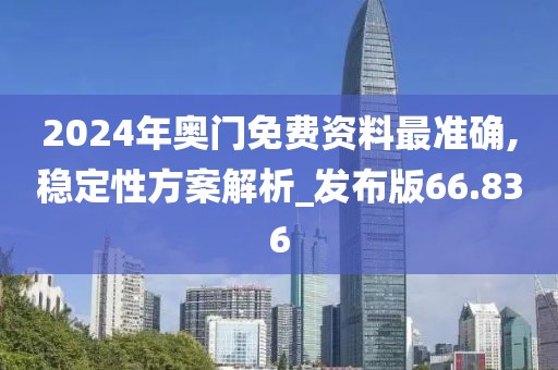2024年奥门免费资料最准确,稳定性方案解析_发布版66.836