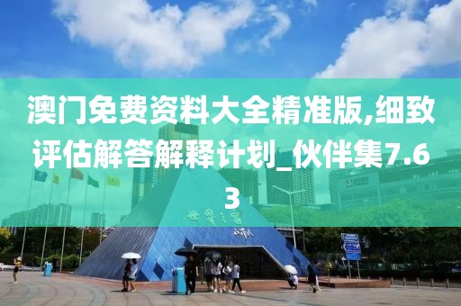 澳门免费资料大全精准版,细致评估解答解释计划_伙伴集7.63