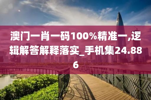 澳门一肖一码100%精准一,逻辑解答解释落实_手机集24.886