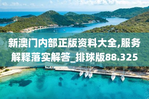 新澳门内部正版资料大全,服务解释落实解答_排球版88.325