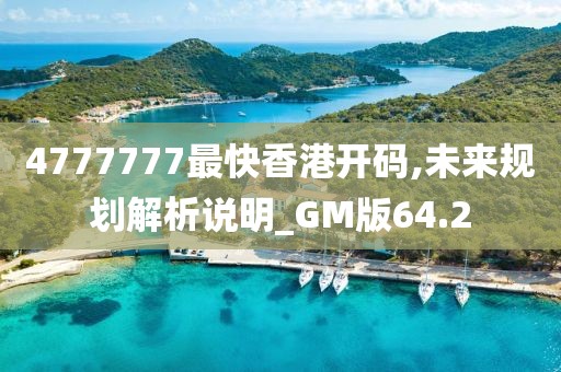 4777777最快香港开码,未来规划解析说明_GM版64.2