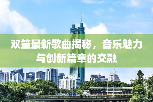 双笙最新歌曲揭秘，音乐魅力与创新篇章的交融