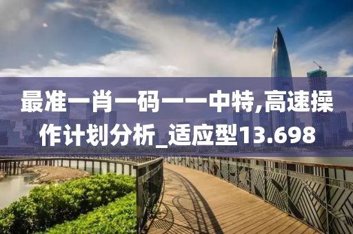 最准一肖一码一一中特,高速操作计划分析_适应型13.698