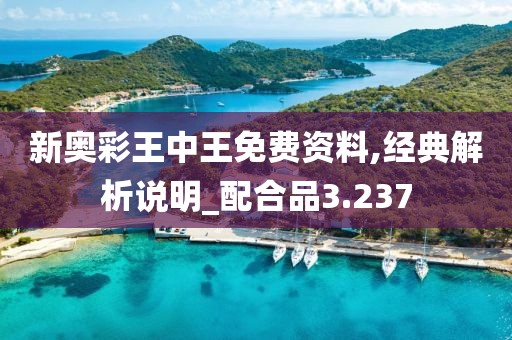 新奥彩王中王免费资料,经典解析说明_配合品3.237