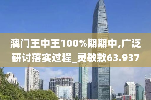 澳门王中王100%期期中,广泛研讨落实过程_灵敏款63.937