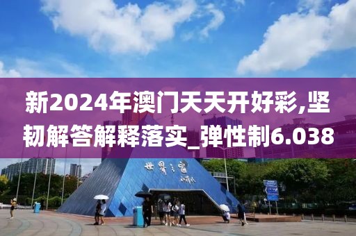 新2024年澳门天天开好彩,坚韧解答解释落实_弹性制6.038