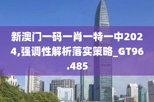 新澳门一码一肖一特一中2024,强调性解析落实策略_GT96.485