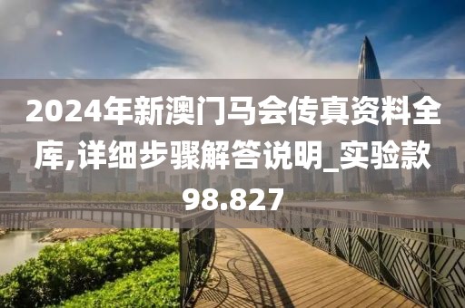 2024年新澳门马会传真资料全库,详细步骤解答说明_实验款98.827