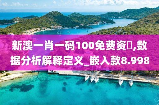 新澳一肖一码100免费资枓,数据分析解释定义_嵌入款8.998