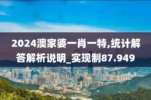 2024澳家婆一肖一特,统计解答解析说明_实现制87.949