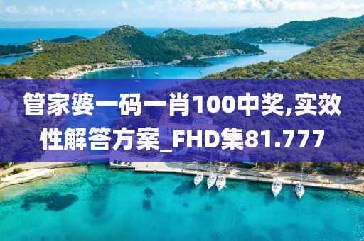 管家婆一码一肖100中奖,实效性解答方案_FHD集81.777