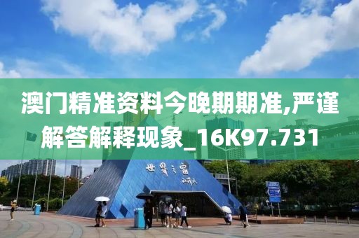 澳门精准资料今晚期期准,严谨解答解释现象_16K97.731