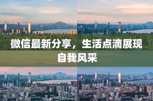微信最新分享，生活点滴展现自我风采