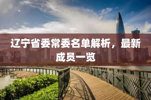 辽宁省委常委名单解析，最新成员一览