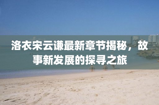 洛衣宋云谦最新章节揭秘，故事新发展的探寻之旅