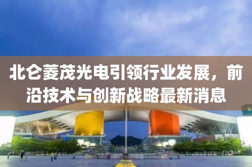 北仑菱茂光电引领行业发展，前沿技术与创新战略最新消息