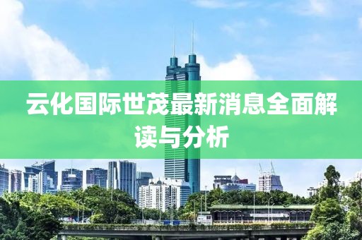 云化国际世茂最新消息全面解读与分析