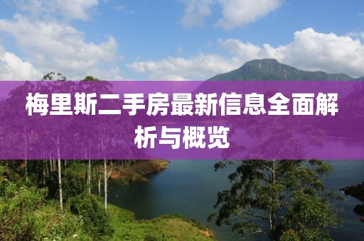 梅里斯二手房最新信息全面解析与概览