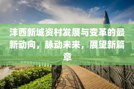 沣西新城资村发展与变革的最新动向，脉动未来，展望新篇章