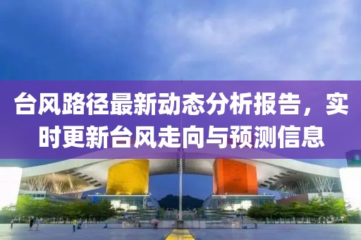 台风路径最新动态分析报告，实时更新台风走向与预测信息