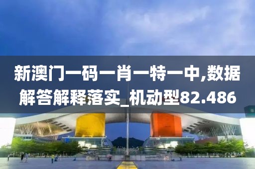 新澳门一码一肖一特一中,数据解答解释落实_机动型82.486