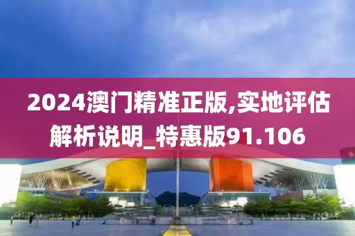 2024澳门精准正版,实地评估解析说明_特惠版91.106