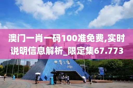 澳门一肖一码100准免费,实时说明信息解析_限定集67.773