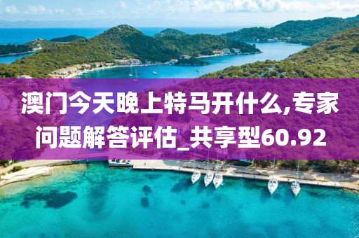 澳门今天晚上特马开什么,专家问题解答评估_共享型60.92