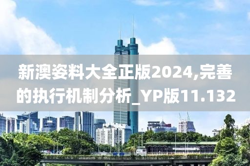 新澳姿料大全正版2024,完善的执行机制分析_YP版11.132