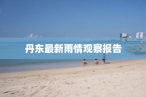 丹东最新雨情观察报告