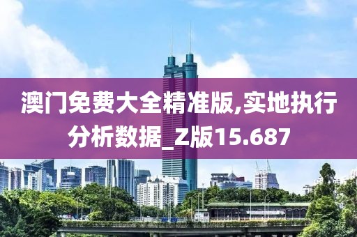 澳门免费大全精准版,实地执行分析数据_Z版15.687