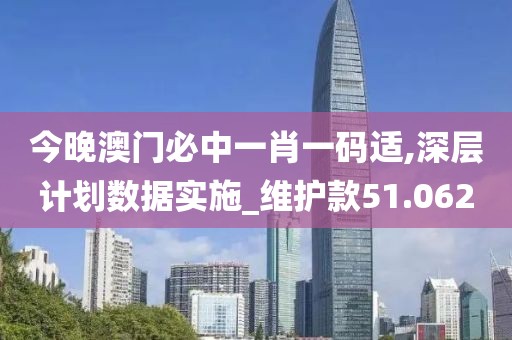 今晚澳门必中一肖一码适,深层计划数据实施_维护款51.062