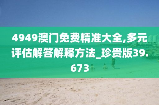 4949澳门免费精准大全,多元评估解答解释方法_珍贵版39.673