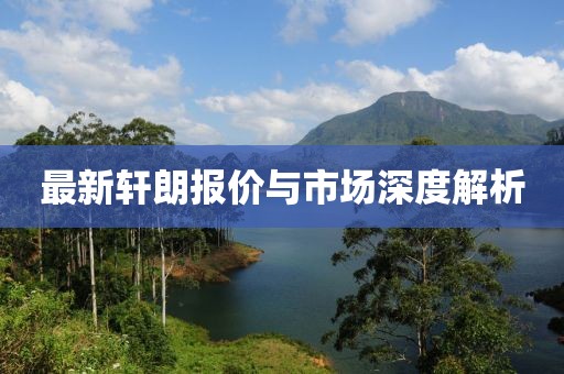 最新轩朗报价与市场深度解析
