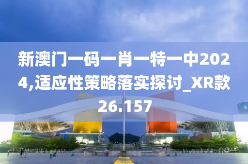 新澳门一码一肖一特一中2024,适应性策略落实探讨_XR款26.157