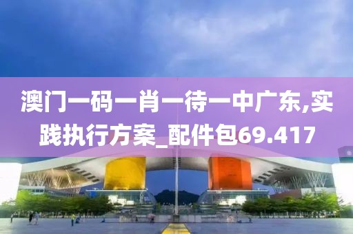 澳门一码一肖一待一中广东,实践执行方案_配件包69.417